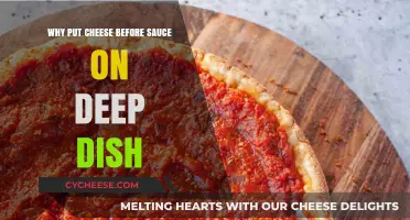 Deep Dish Delights: Cheese Before Sauce