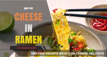 Cheese and Ramen: A Match Made in Heaven?