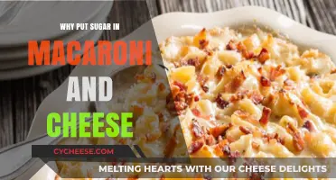 Mac and Cheese: Sugar's Savory Surprise