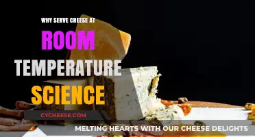 Cheese Flavors: Room Temperature Science