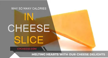 Cheese Slices: Calorie-Dense Delights