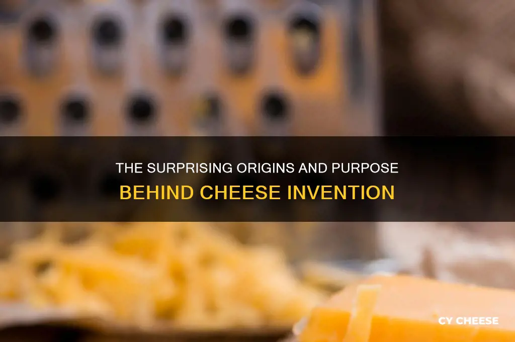 why was cheese invented
