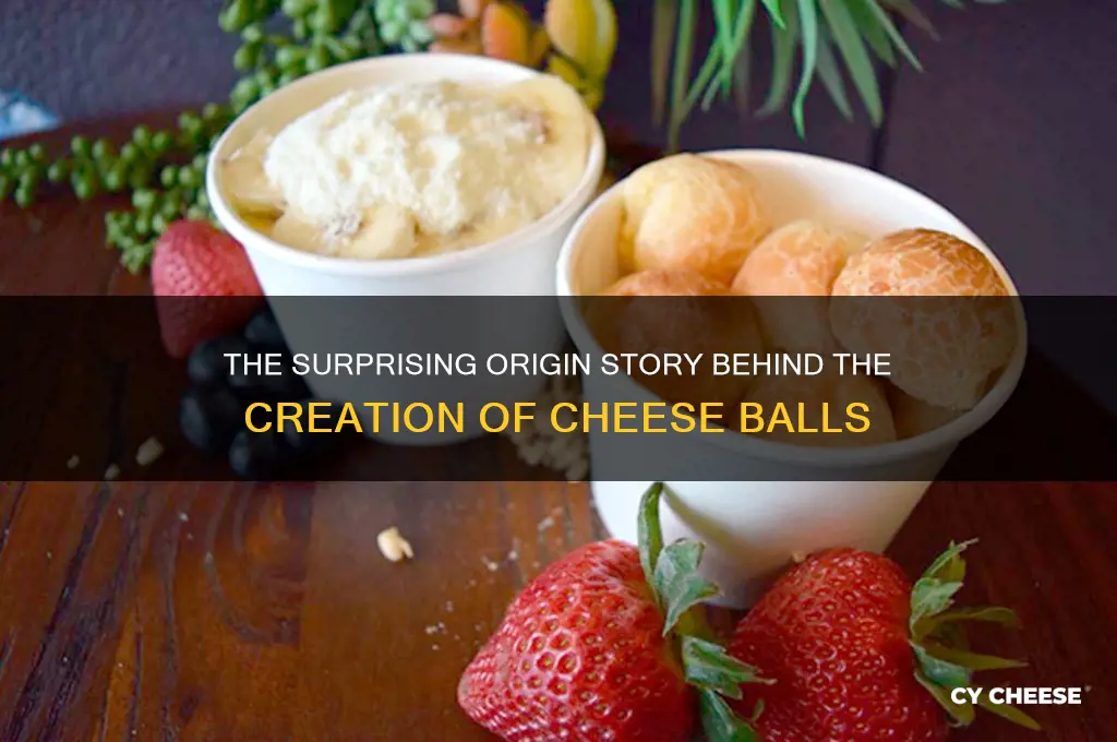 why were cheese balls created