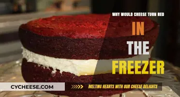Why Does Cheese Turn Red in the Freezer? Explained
