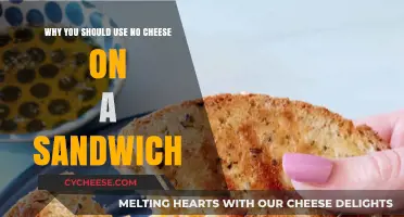 Sandwiches: Hold the Cheese, Keep the Taste