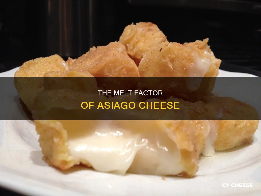 will asiago cheese melt