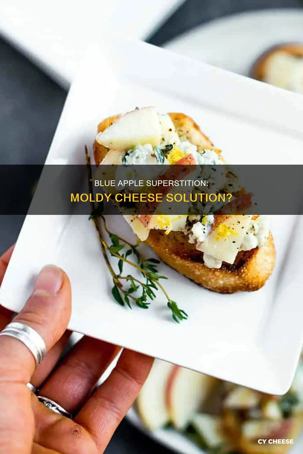 will blue apple keep cheese from getting mold