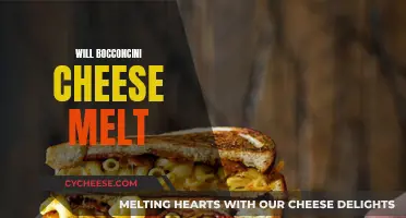 Bocconcini Cheese: Melting Point Mystery Solved