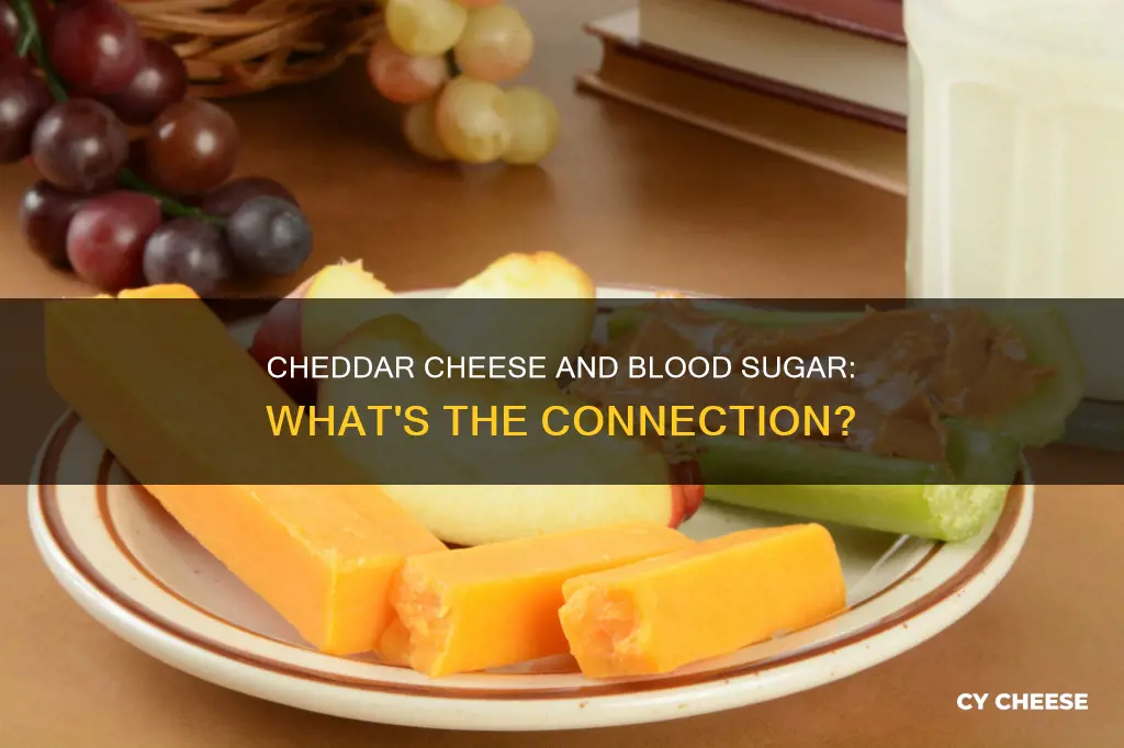 will cheddar cheese raise blood sugar