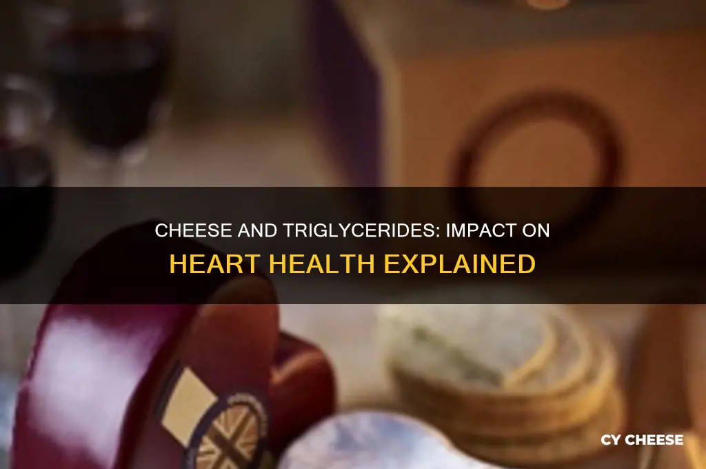 will cheese affect triglyceride levels