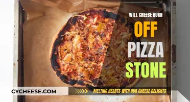 Cheese on Pizza Stones: Burning and Browning