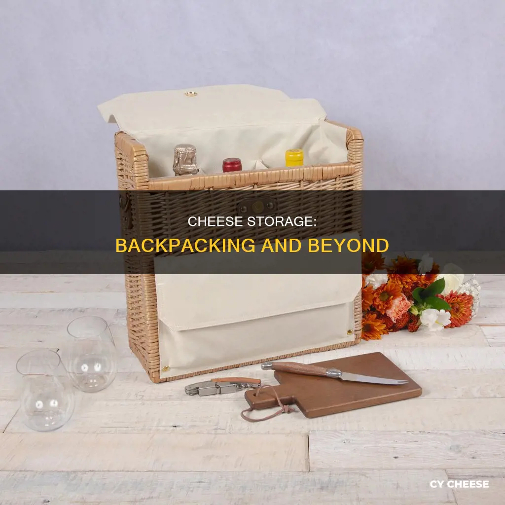 will cheese go bad backpackign