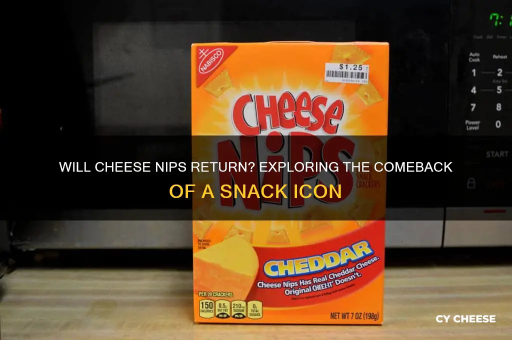 will cheese nips come back