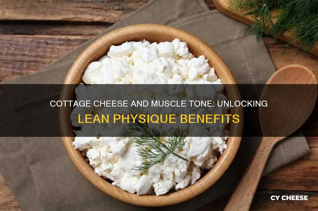 will cottage cheese help muscle tone