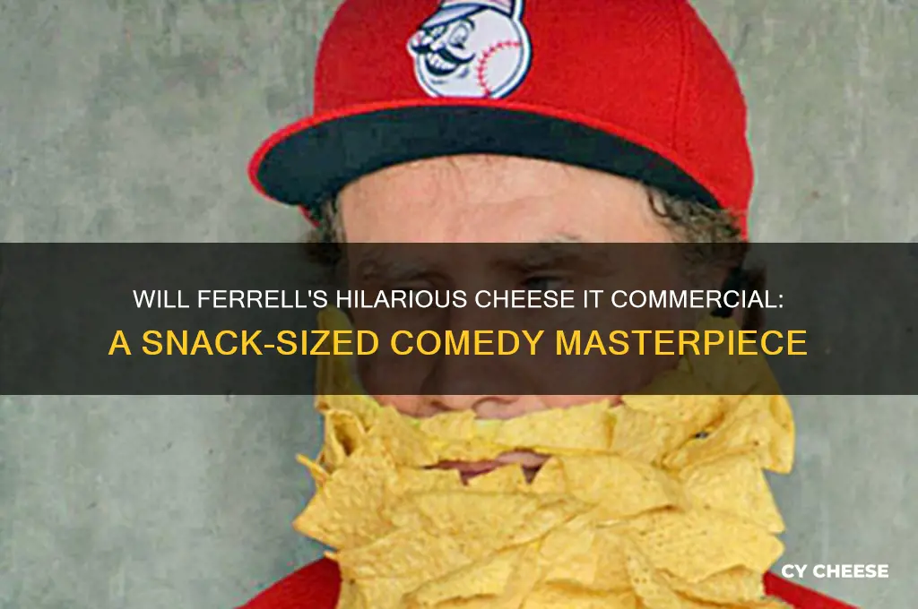 will ferrell cheese it commercial