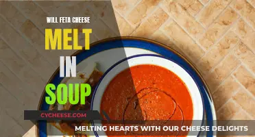 Feta Cheese in Soup: Melting Point?