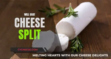 Goat Cheese's Surprising Texture: Does It Split?