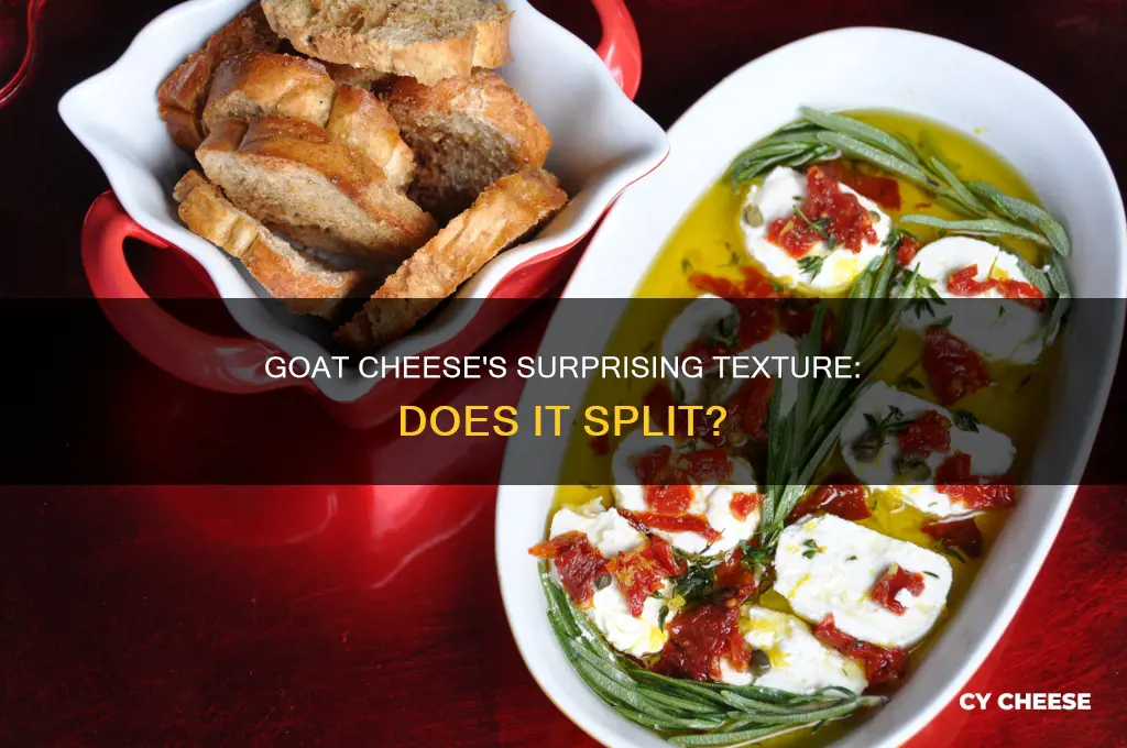 will goat cheese split