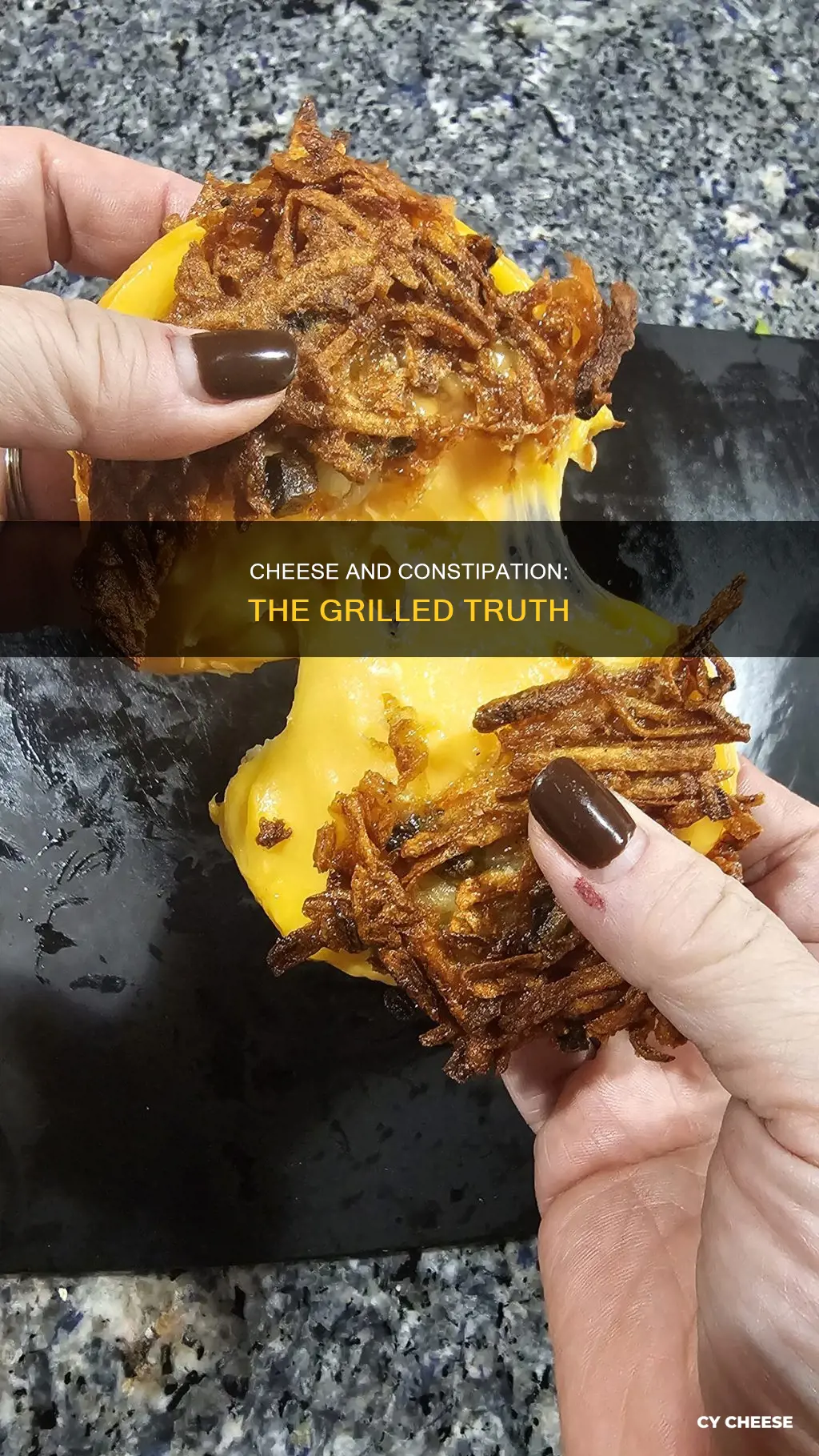 will grilled cheese cause constipation