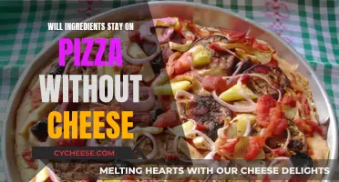 How to Keep Toppings on Pizza Without Cheese?