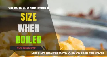 Macaroni and Cheese: Does Boiling Cause Expansion?
