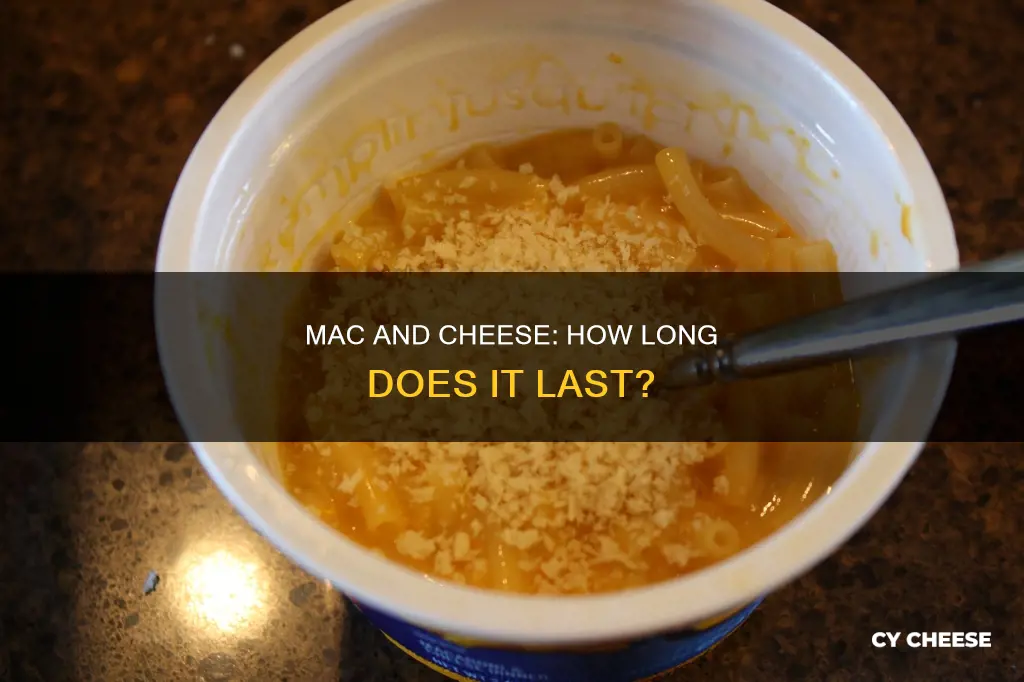 will macaroni and cheese spoil