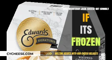 Freezing Monterey Jack: Crumbly or Not?