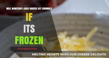 Freezing Monterey Jack: Crumbly or Not?