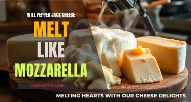 How Pepper Jack Cheese Melts Compared to Mozzarella