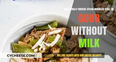 Philly Cheese Steak Noodles: Milk-Free Alternative Taste Test