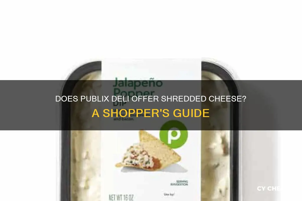 will publix deli shred cheese
