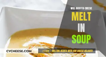 Ricotta Cheese in Soup: Melting Point?