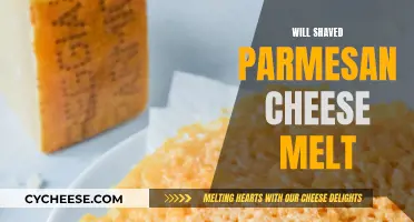 Shaved Parmesan Cheese: Melting Mystery Solved