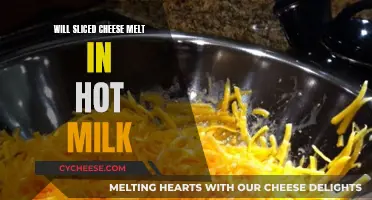 Hot Milk and Cheese: Melting or Not?