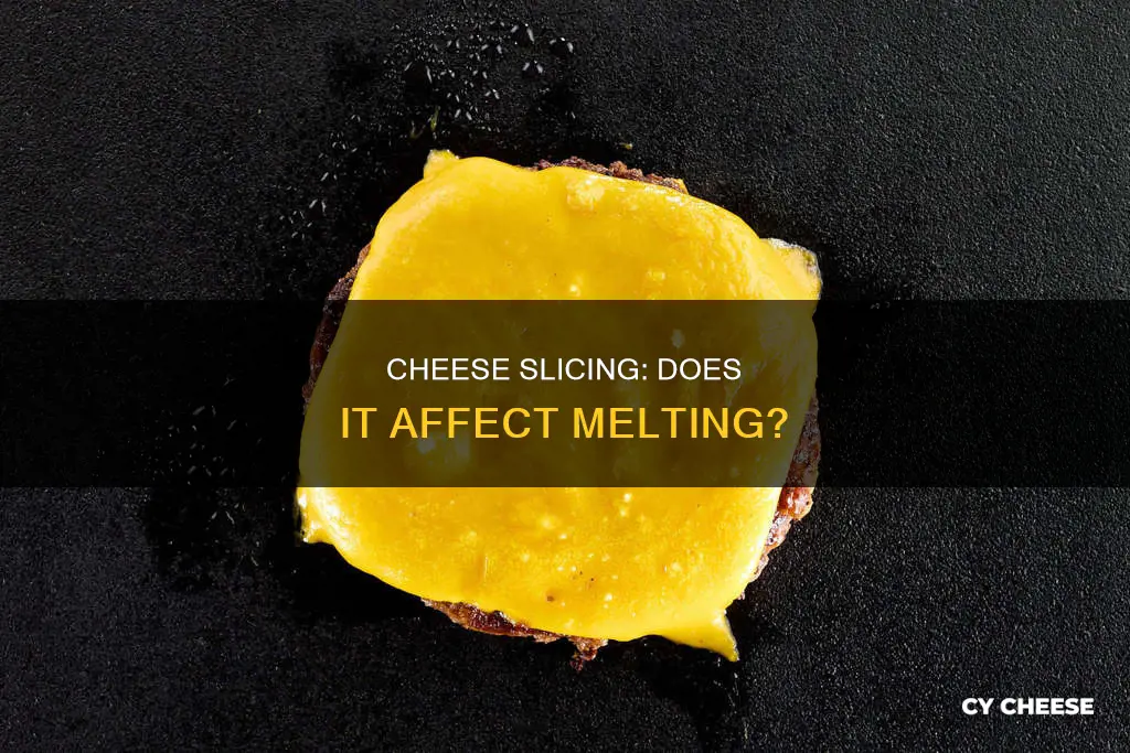 will sliced cheese melt