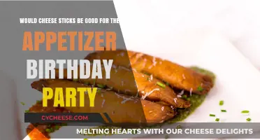 Cheesy Delight: Are Cheese Sticks Perfect for Birthday Appetizers?