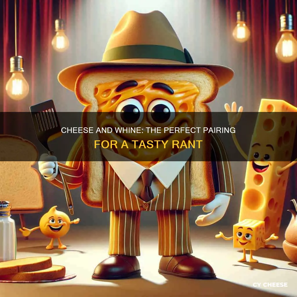 would u like some cheese with that whine