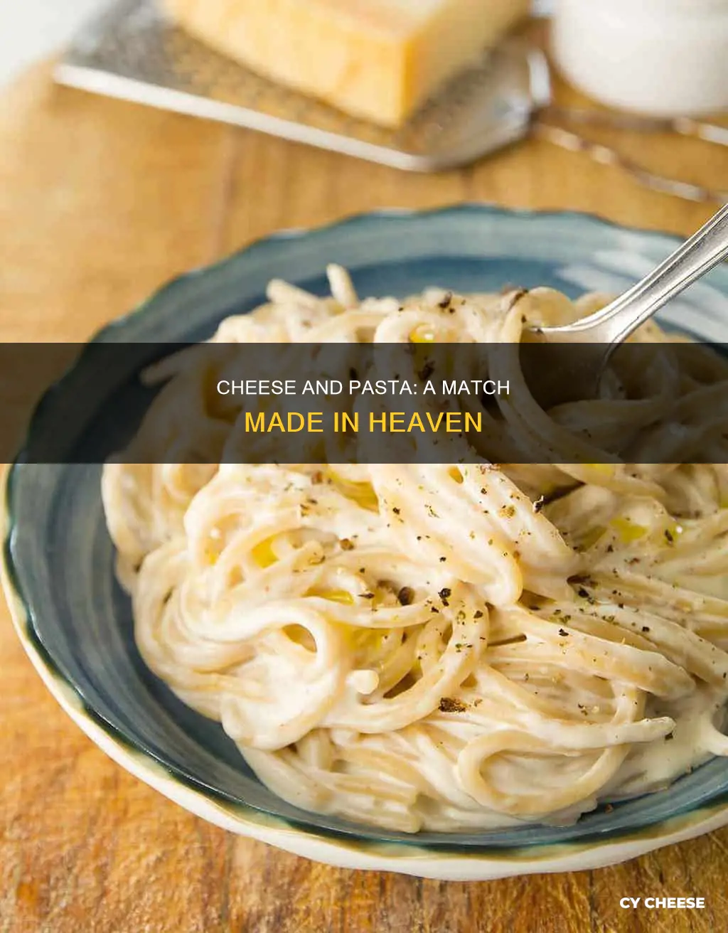 would you like some pasta with your cheese