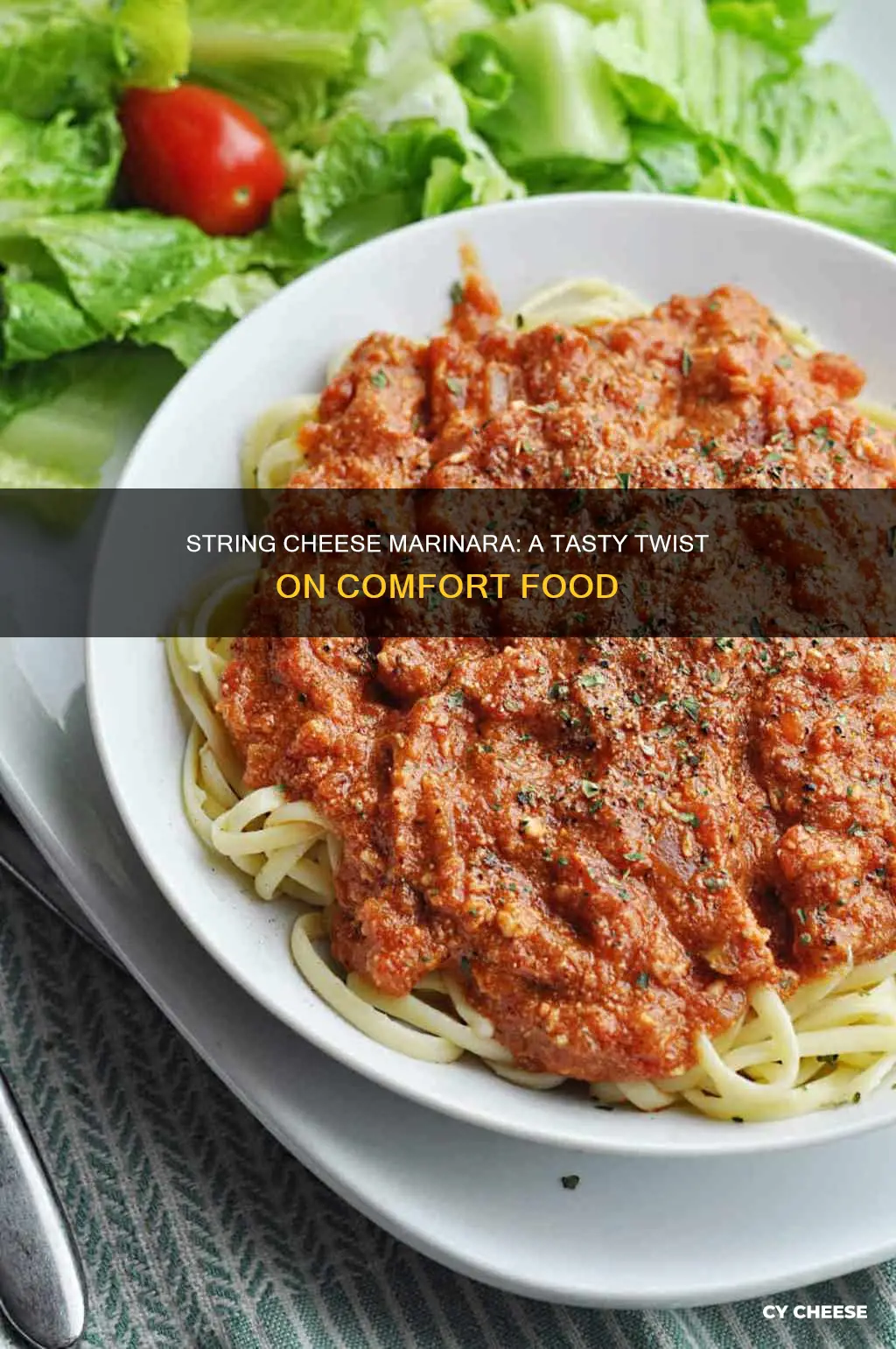 would you like string cheese marinara sauce